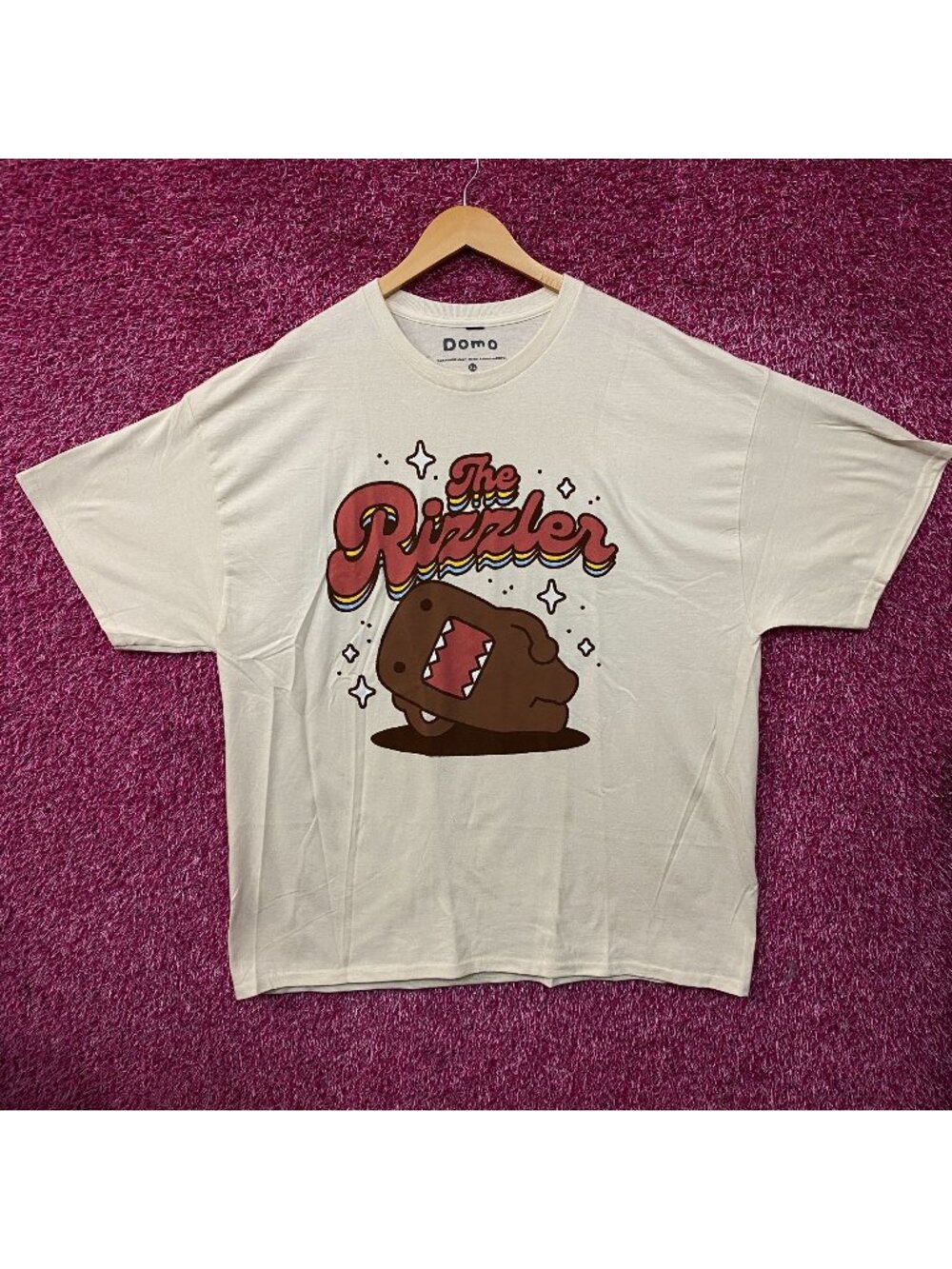 Domo "The Rizzler" Domo-Kun Graphic T-Shirt XL